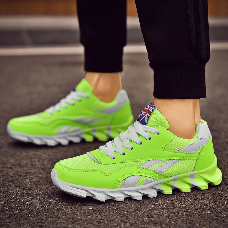 Men's Shoes Marathon Running Sports Shoes Casual Sneakers Soft Comfortable Training Shoes Wear Resistant Sneakers Men Sneakers