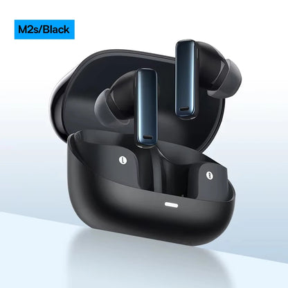 Baseus Bowie M2s ANC Wireless Bluetooth 5.3 Earbuds – 48dB Hybrid Noise Cancelling 3D Spatial Audio HiFi Earphones with Mic