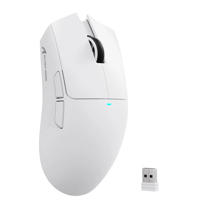 Ratón gaming inalámbrico ATTACK SHARK X11SE, trimodo, superligero de 63g con sensor PAW3311, 22000 DPI, batería de 300mAh, controlador dual