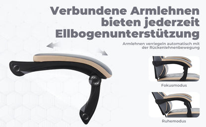 Cadeira Gaming WOTSTA com Apoio para Pés, Cadeira Gamer Ergonómica com Almofada Lombar, Apoio de Cabeça e Altura Ajustável para Computador