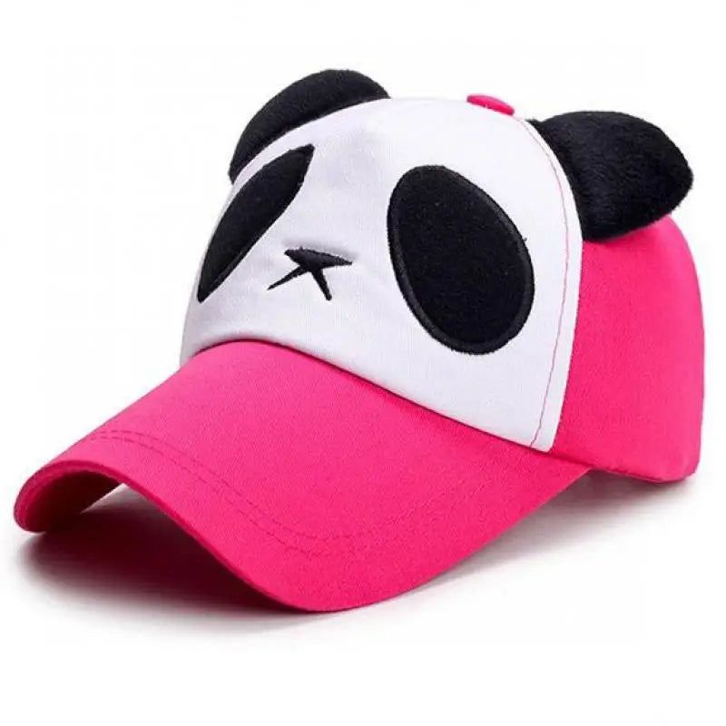 Søde sommer-baseballkasketter med panda-motiv til mænd og kvinder – bomulds-hiphop-snapback-kasketter med solbeskyttelse til drenge og piger – udendørs gorras – dropshipping