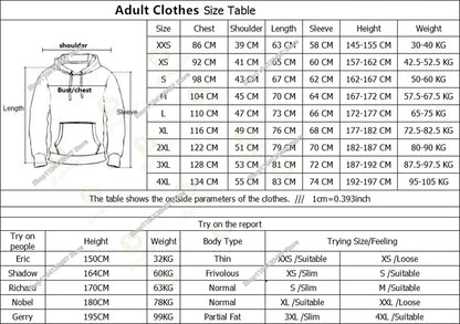 2025 3D New Children's Anime Fortnite Printed Sweater Series Pullover Generation Tide Brand Hoodie Gift