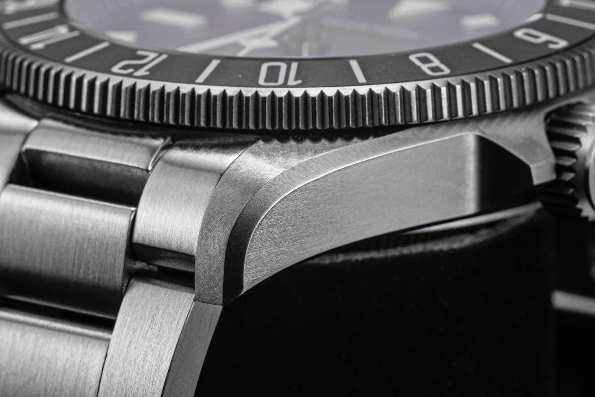 SEESTERN Diver Man Watch Titanium Automatic GMT Mechanical Wristwatch NH34 Movement Sapphire Crystal 20ATM Waterproof Lume S462