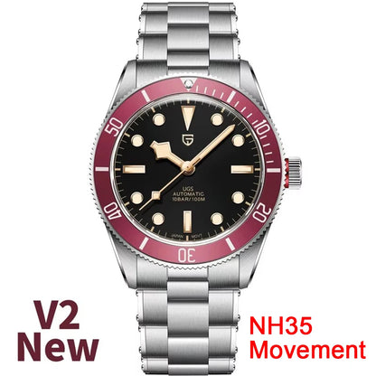 PAGANI DESIGN BB58 Men's Watches Mechanical Watch For Men Luxury Automatic Watch Men NH35 Movt Waterproof Reloj Hombre PD-1671