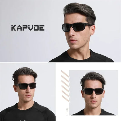 Kapvoe polariserede fiskesolbriller til cykling til mænd og kvinder, UV400-cykelbriller, sportsbriller, cykelbriller, MTB-cykelbriller