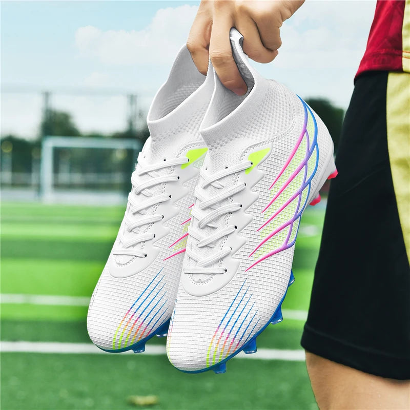 2026 New Superfly FG Football Boots Outdoor Soccer Cleats Black Shoes Soft Sport Professional Breathable Comfortable Boots