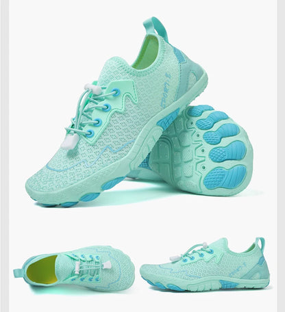 New Barefoot Wading Shoes Men Women Mesh Quick-Drying Beach Shoes Outdoor Non-Slip Swimming Shoes Unisex Water Sports Shoes