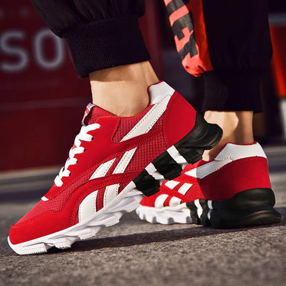 Men's Shoes Marathon Running Sports Shoes Casual Sneakers Soft Comfortable Training Shoes Wear Resistant Sneakers Men Sneakers