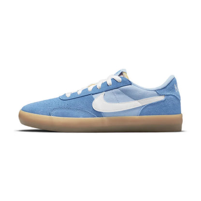 Nike Heritage Vulc SB Comfortable, slip-resistant, durable, lightweight Low-top skate shoes Unisex Off-white and blue CD5010-105