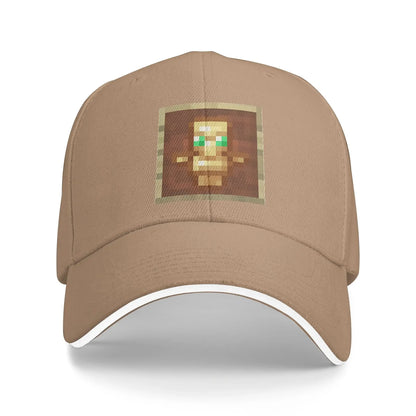 Totem Of Undying Game baseballkasketter Hip Hop Pixel Art guld-sandwichkasketter til mænd og kvinder, justerbart hovedbeklædning til udendørs brug