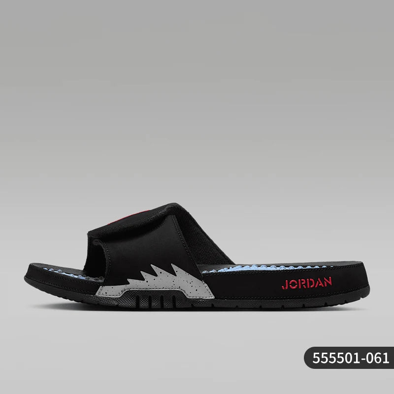 Papuci Nike JORDAN originali pentru bărbați, respirabili, ușori și casual, cu închidere cu velcro 555501-061