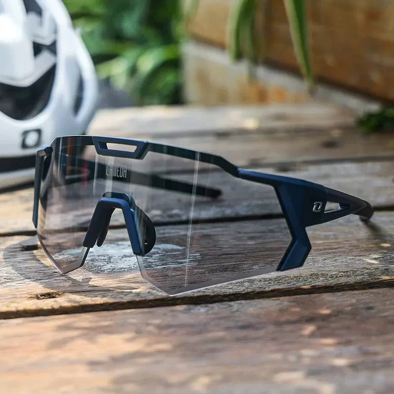LAMEDA polariserede cykelbriller til landevejscykling UV400 mountainbike-solbriller cykelbriller sportsbriller udendørs solbriller til mænd og kvinder