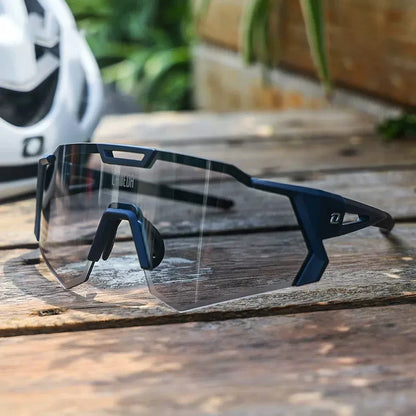 LAMEDA polariserede cykelbriller til landevejscykling UV400 mountainbike-solbriller cykelbriller sportsbriller udendørs solbriller til mænd og kvinder