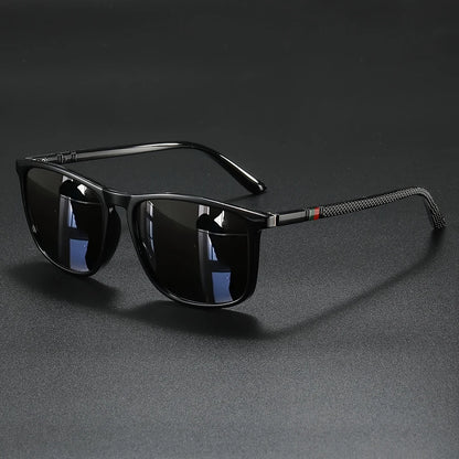2pcs Luxury Square Vintage Polarized Cycling Sunglasses UV400 Men Women Fashion Eyewear Travel Driving Fishing Sun Glasses