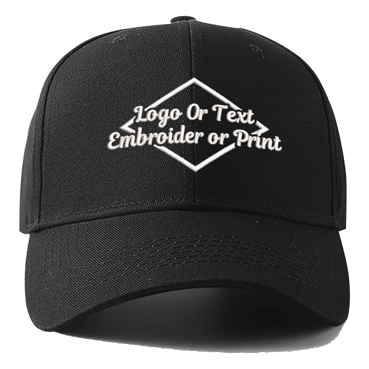 Custom Embroidered Caps and Hats - Personalized Logo or Text  Ideal for Business, Events,  Gifts