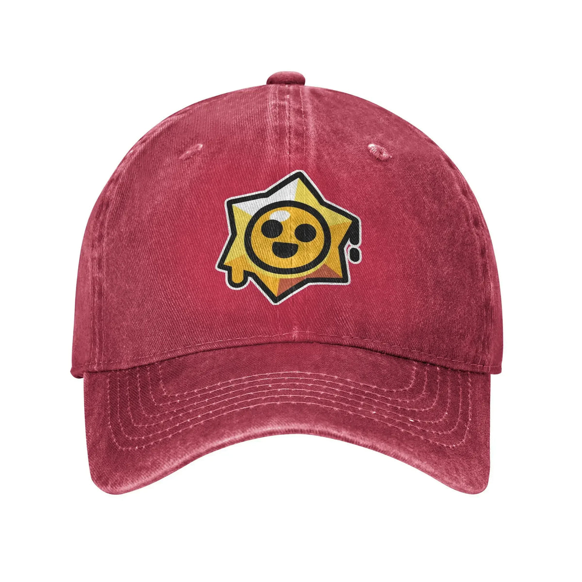 Gorra de béisbol Player B-Brawls, estilo retro desgastado y lavado, unisex, para actividades al aire libre, running y golf, con ajuste regulable.