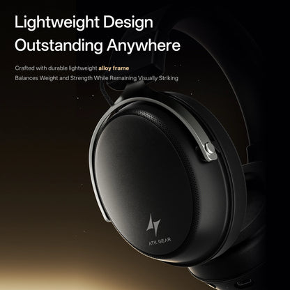 ATK Neptune N9 Wireless Gaming Headset – Low Latency eSports Headphones with Noise Cancelling Mic, Bluetooth 5.3, 4 Modes Dual Connection Gaming Headset