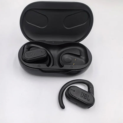 Écouteurs sans fil JBL Soundgear Sense True Wireless à crochet d'oreille, écouteurs ouverts, écouteurs de sport pour la course, écouteurs pour jeux et musique, JBL originaux