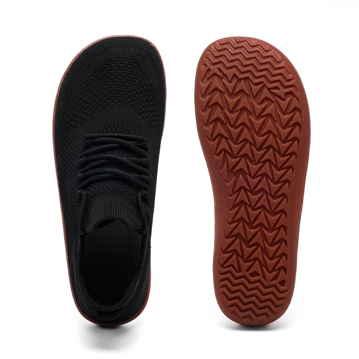 Unisex Minimalist Barefoot Shoes Lightweight Breathable Wide Toe Sneakers for Outdoor Casual Walking