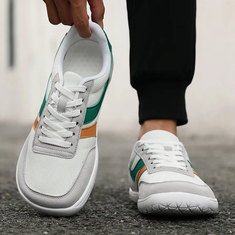 Men Shoes Wide Toe Sneakers Fashion New Soft Sole Wide Last Shoes Outdoor Casual Shoe Unisex Mesh Barefoot Shoes Tenis De Hombre