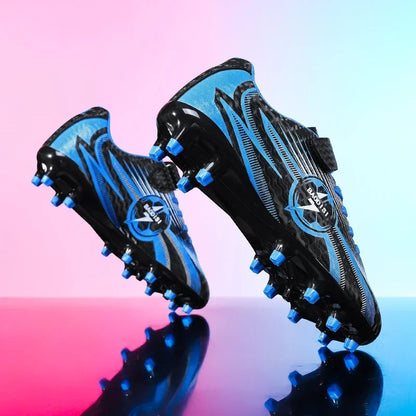 Chaussures de football originales à crampons pour cheville, nouvelles chaussures de football pour enfants, chaussures de futsal, baskets rapides pour intérieur, chaussures de sport pour terrain de société, chaussures de f