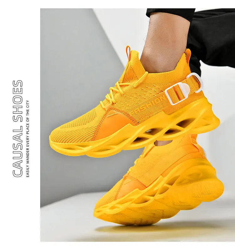 Moda Lila Casual Sneakers Dam Herr Blade Löparskor Storlek 48 Lätta Andningsbara Sportskor Herr Mesh-sneakers