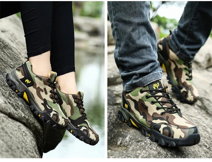 Casual Shoes Men Summer Outdoor Sneakers Women Footwear Trainer Waterproof Camouflage Army Shoe Male Military Shoes Tenis Jeans
