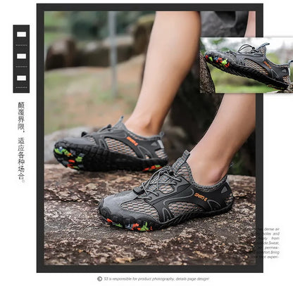 Men Wading Shoes Barefoot Beach Shoes Non-Slip And Wear-Resistant Swimming Upstream Shoes Women Outdoor Water Sports Shoes
