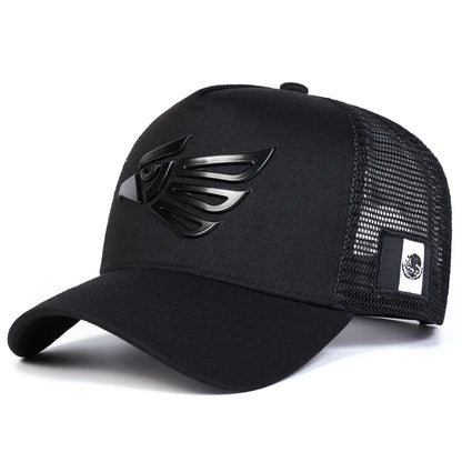 Unisex-Baseballkappen mit „Mexican Eagle“-Label, verstellbar, Freizeitmützen, Sonnenhüte für Frühling und Sommer im Freien
