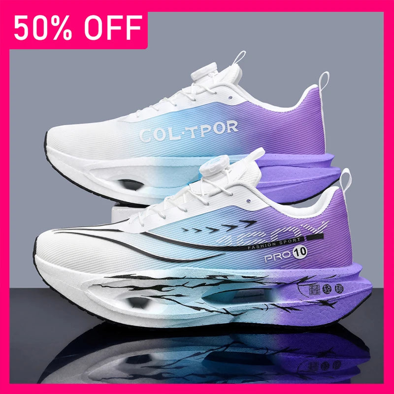 Zapatillas deportivas unisex nuevas con suela suave, amortiguación, diseño ligero y antideslizante, para entrenamiento profesional, cómodas, duraderas y casuales