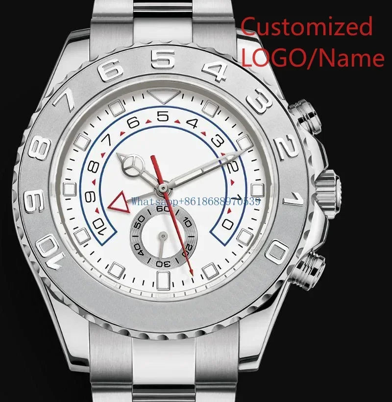 A989 Store Customized Watch Men's  44mm  Automatic Mechanical Male Brand Clock Top Watches