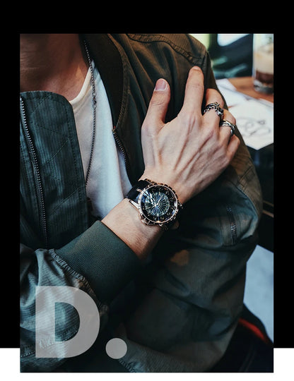 Quartz Watches for men Twelve Knights of the Round Table high quality Men's Watch man sports luxury brands waterproof men's