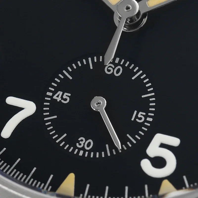 Reloj cronógrafo de cuarzo Militado VK61 VK67, 39 mm, caja de acero inoxidable 316L, 3 esferas, resistente al agua 100M, reloj militar multifunción