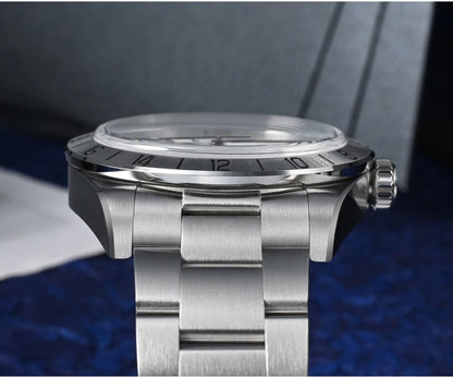 San Martin New 39mm NH34 BB GMT Automatic Mechanical Watch Sport Watch Sapphire Luminous Waterproof 100m for Men Relogio SN0054