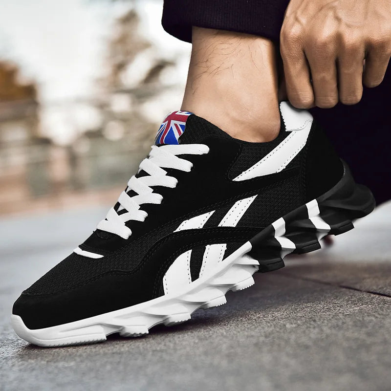 Men's Shoes Marathon Running Sports Shoes Casual Sneakers Soft Comfortable Training Shoes Wear Resistant Sneakers Men Sneakers