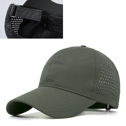 Big Head Plus Size Summer Mesh Baseball Cap for Men Women Trucker Breathable Hat Adjustable for Outdoor Sports Running