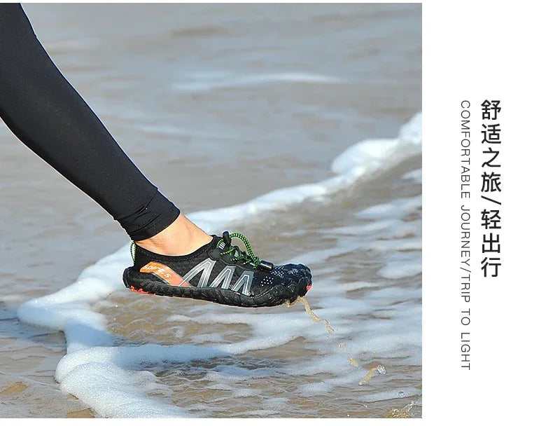 Men Wading Shoes Women Swimming Shoes Sneakers Barefoot Beach Sandals Upstream Aqua Shoes Quick-Dry Sea Diving Gym Water Shoes