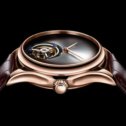AESOP Flying Tourbillon Skeleton Watch For Men Mechanical Waterproof Mens Watches Top Brand Luxury Movement Stainless Steel 2025