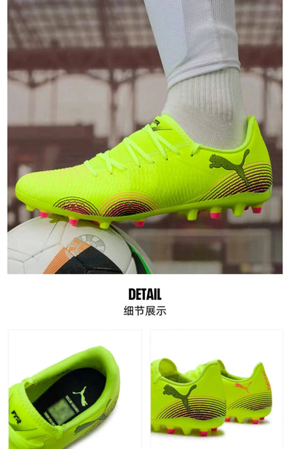 2026 new PUMA Mens MG Cleat Soccer Shoes 108376-03 Synthetic Leather Control Texture Football Boots