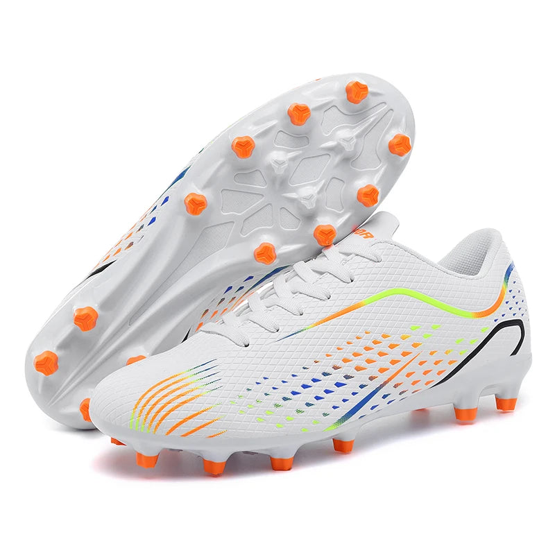 Chaussures de football pour enfants et jeunes, crampons antidérapants, respirants et légers, baskets d'entraînement pour garçons, enfants, matchs de football