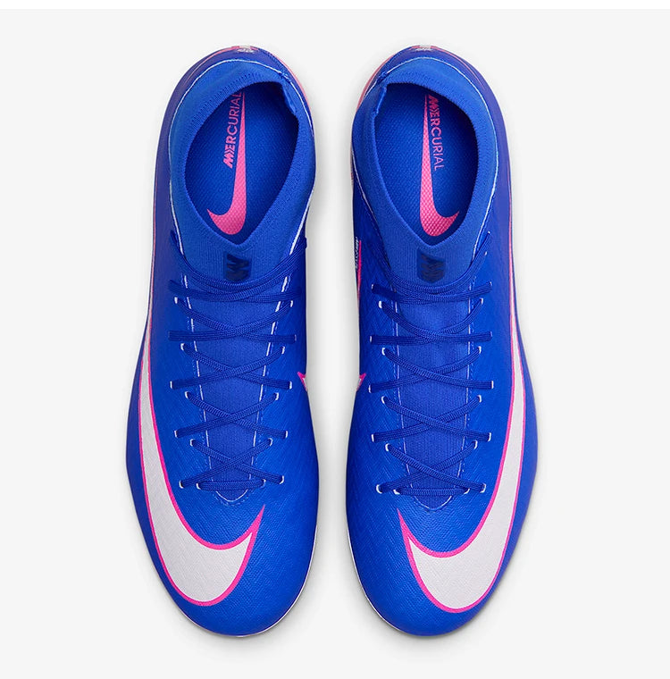 Nike Genuine Spring Men's Mid-Top Lace-Up Wear-Resistant Football Shoes FQ8329-446