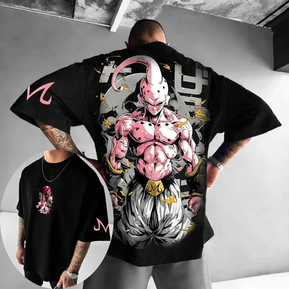 Dragon Ball Z Themed T-Shirt - Pure Cotton, Breathable & Elastic _ Comfortable & Stylish _ Great for Anime Fans Summer T Shirt