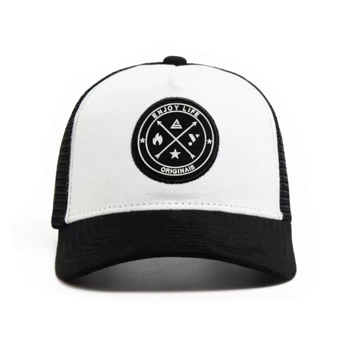 Cappellini da baseball unisex con etichetta ENJOY LIFE, per primavera ed estate, da esterno, casual, regolabili, cappellini da sole, cappellini sportivi
