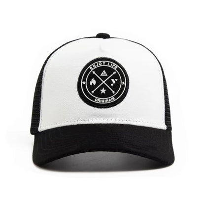 Cappellini da baseball unisex con etichetta ENJOY LIFE, per primavera ed estate, da esterno, casual, regolabili, cappellini da sole, cappellini sportivi
