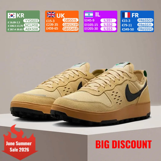 Nike C1TY Men's Casual Shoes: Non-slip, durable, stylish low-top sneakers—classic, lightweight, and built to last. FZ3863-200