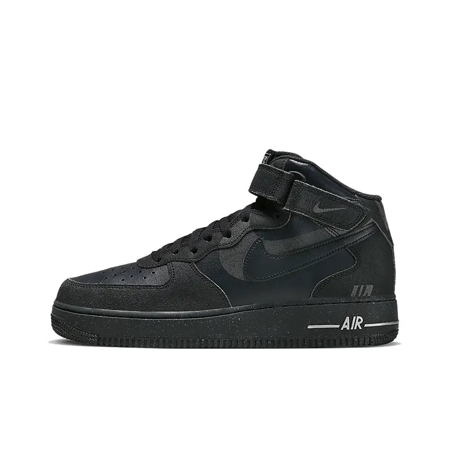 Unisex tenisky Nike Air Force 1 Mid – podpora kotníku, klasické odpružené pohodlí a odolnost pro celodenní nošení DQ7666-001