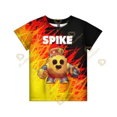Newest 2026 Brawl Stars 3D Print Tops Cartoon Children Short Sleeve T-shirt Summer Popluar Men Funny Tees