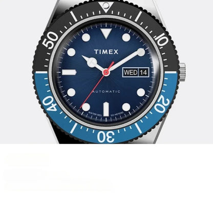 TIMEX Automatic Brand Men's Watch Luxury Leisure Multifunction Watches for Men Calendar  Steel Strip Wristwatch