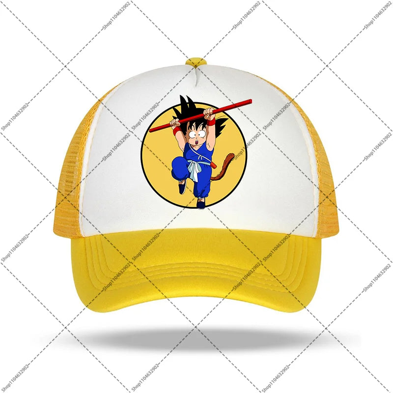 Dragon Ball Baseball Cap Women Men Sun Hats Cartoon Anime Printed Caps Adult Summer Comfortable Unisex Cotton Hat Party Gifts