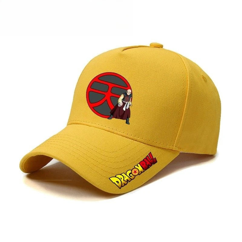 Dragon Ball Master Roshi Son Goku Kapa Kreativna visokokakovostna anime risanka s črkovnim potiskom Unisex Casual vsestranska bejzbolska kapa